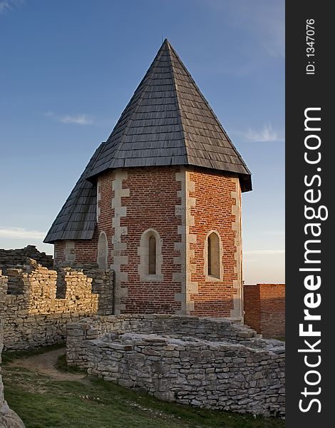 Chapel in castle / fortress Medvedgrad, near Zagreb, Croatia