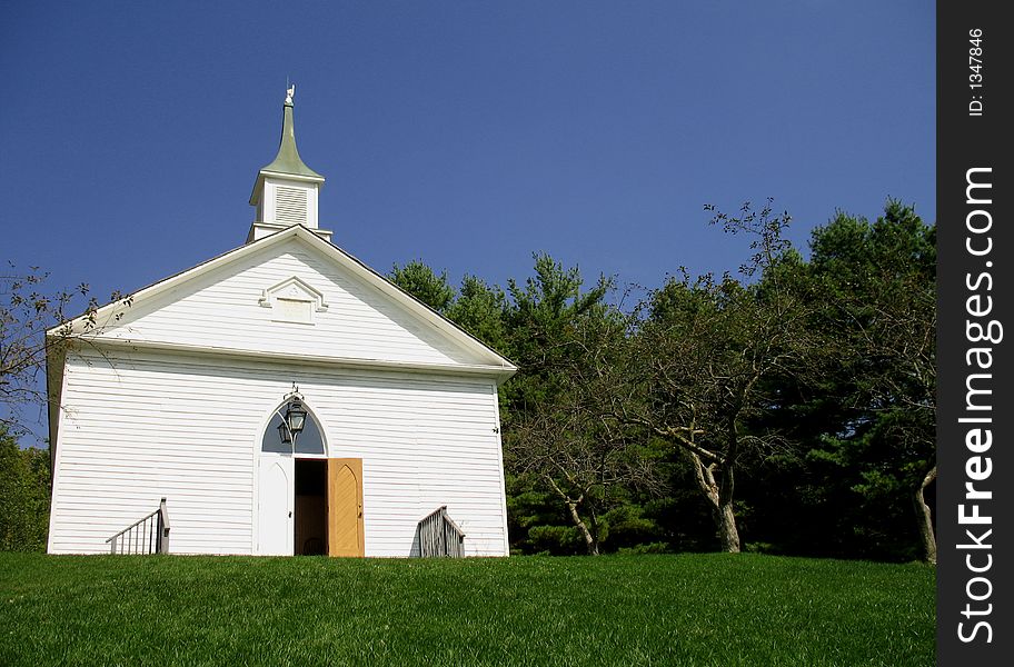 The Freeport Church is a small chapel situated at Doon Heritage Crossroads in Kitchener, Ontario, Canada.