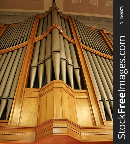 A church organ picture. Picture taken in Australian church.