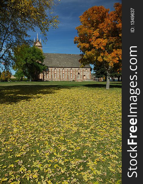 Stake Tabernacle built in 1888 in the Fall. Stake Tabernacle built in 1888 in the Fall