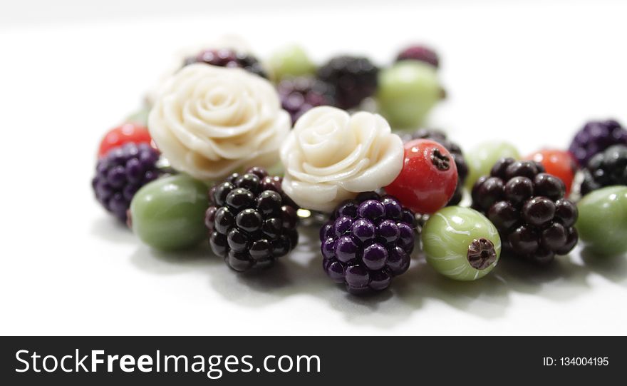 Fruit, Blackberry, Bead, Frutti Di Bosco