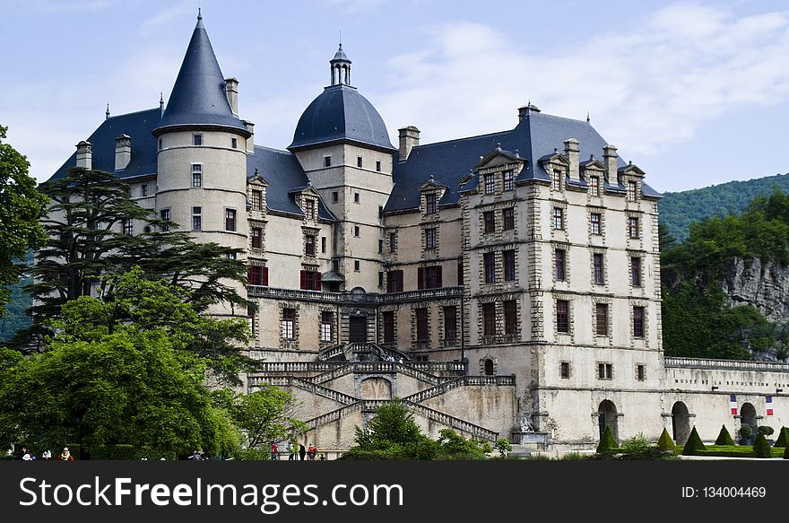 Château, Building, Medieval Architecture, Water Castle