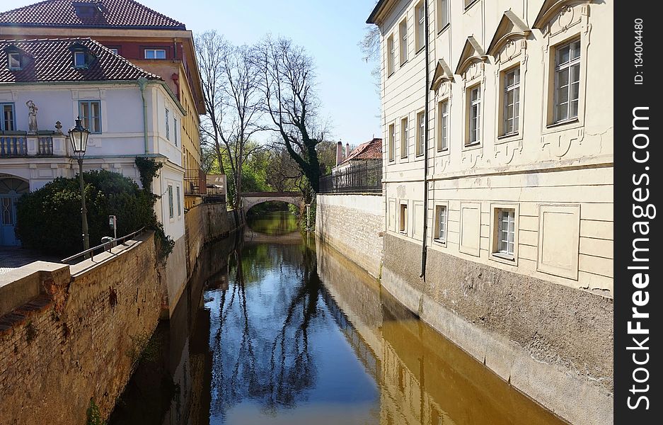 Waterway, Property, Town, Water