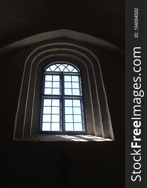 Arch, Window, Structure, Light