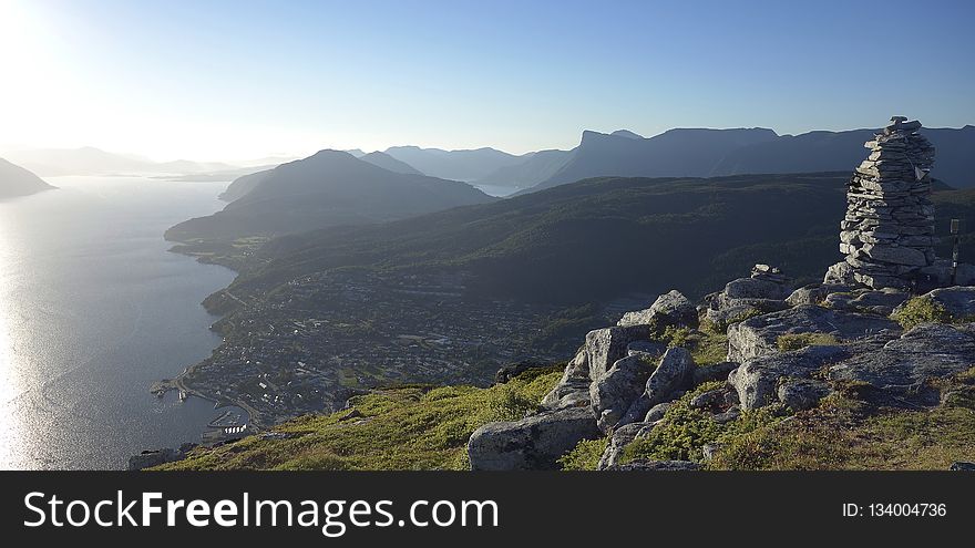 Highland, Coast, Wilderness, Cliff