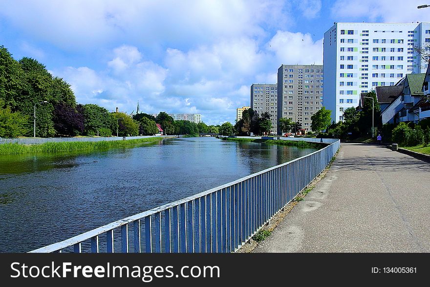 Waterway, Water, Reflection, Sky