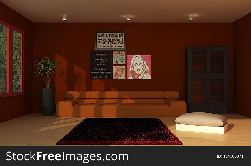 Room, Interior Design, Wall, Living Room