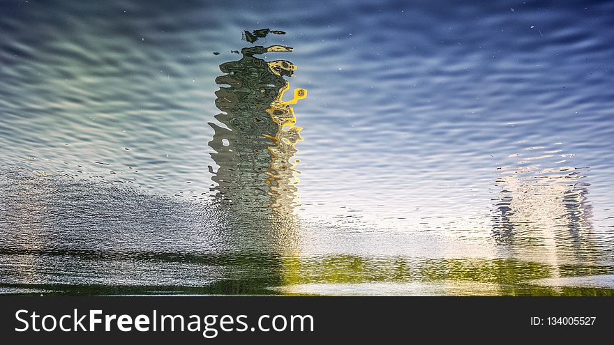 Water, Reflection, Water Resources, Sky