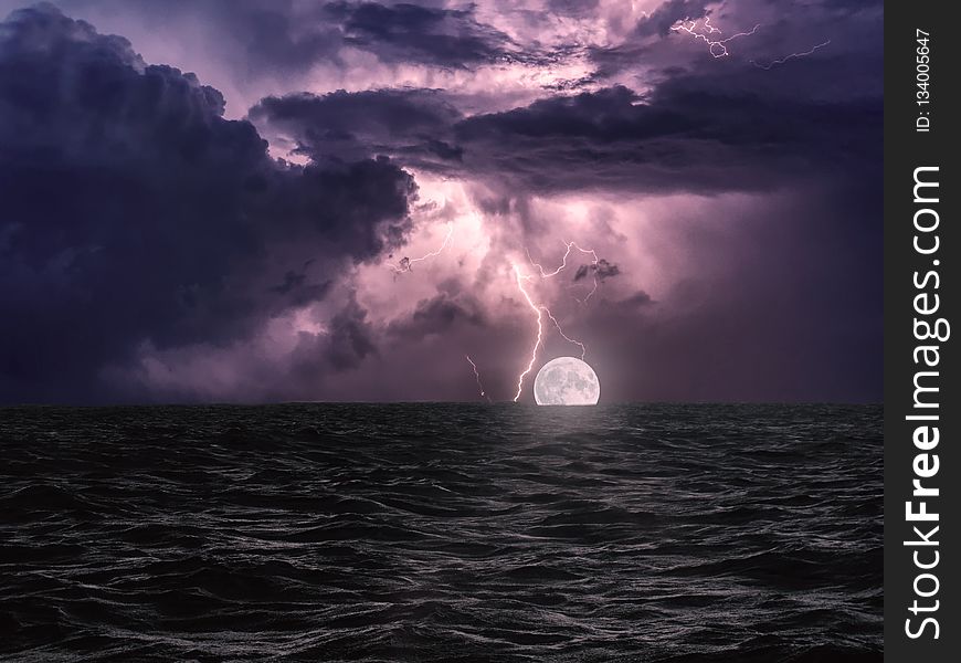 Sea, Body Of Water, Horizon, Sky