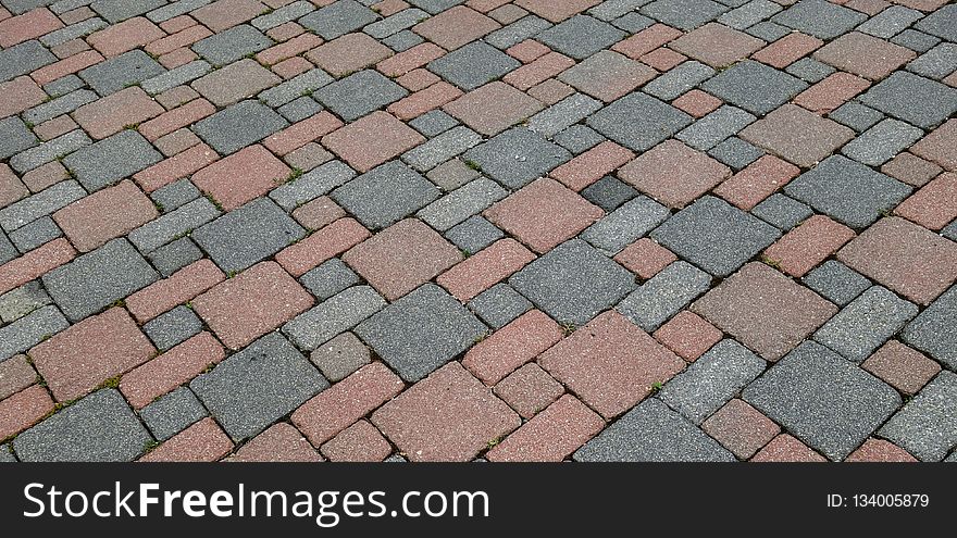 Brickwork, Cobblestone, Brick, Road Surface