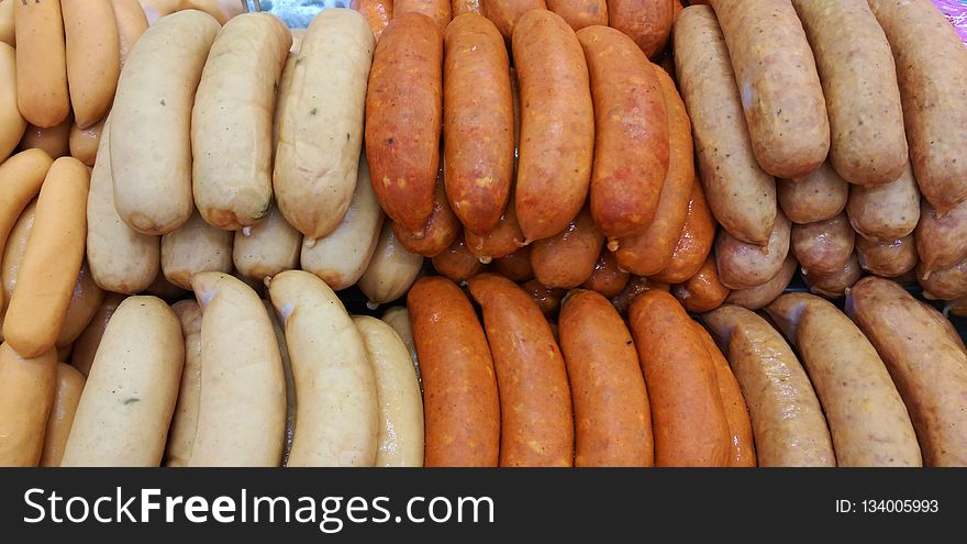 Frankfurter WÃ¼rstchen, Sausage, Mettwurst, Thuringian Sausage