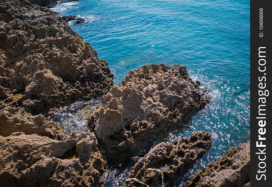 Sea, Rock, Body Of Water, Coast