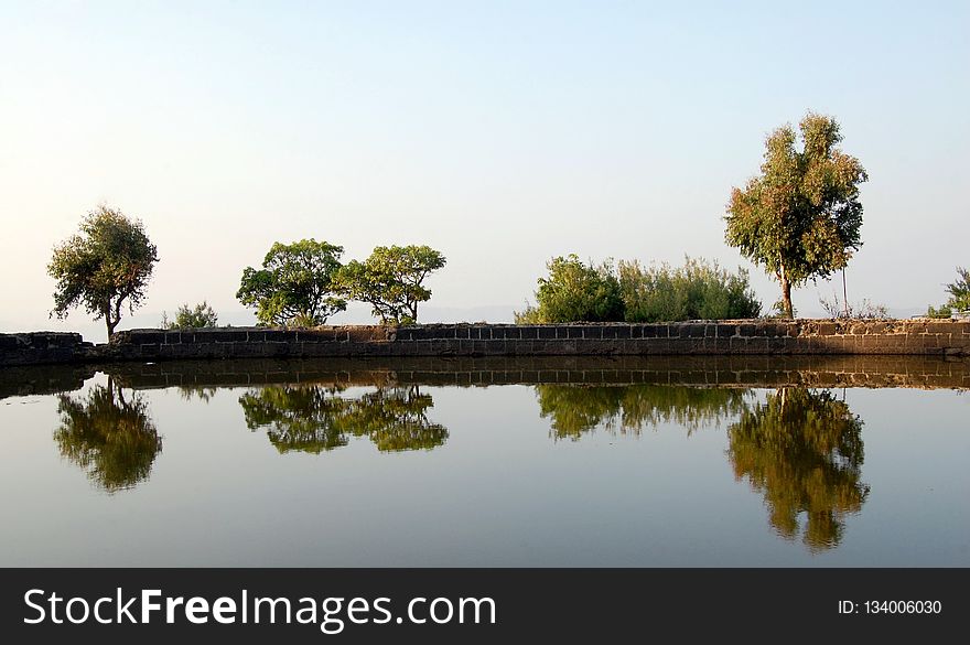 Reflection, Waterway, Water, Body Of Water