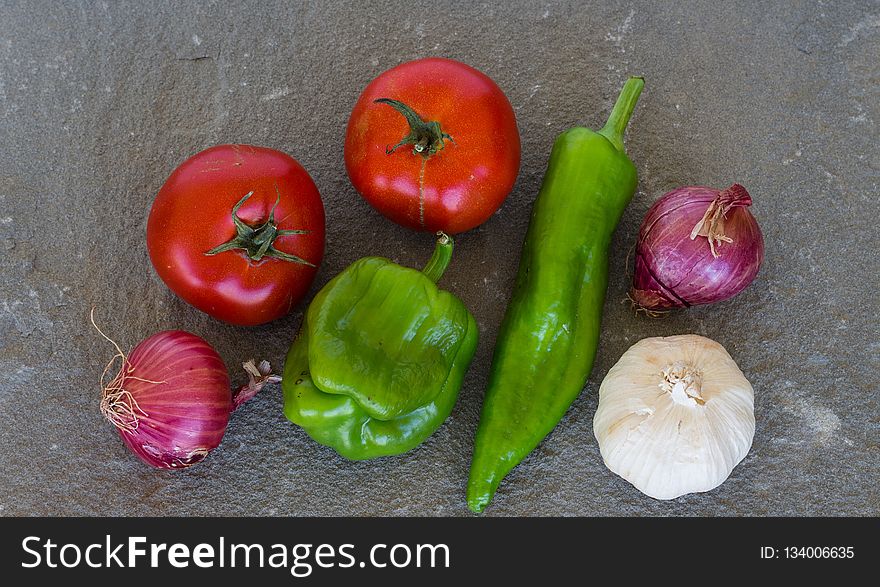 Vegetable, Natural Foods, Local Food, Bell Peppers And Chili Peppers