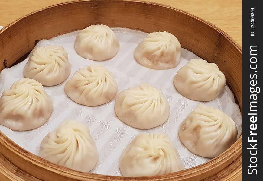 Dumpling, Xiaolongbao, Dish, Baozi