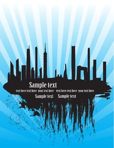 City Skyline Royalty Free Stock Image City Skyline Royalty Free Stock Image