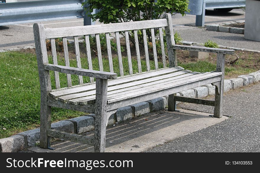 Furniture, Bench, Outdoor Furniture, Outdoor Bench