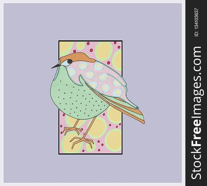 Bird, Fauna, Design, Art
