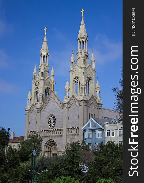 Landmark, Building, Cathedral, Medieval Architecture