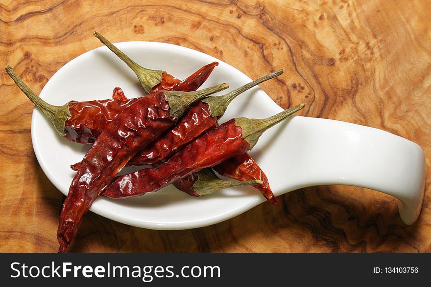 Chile De árbol, Chili Pepper, Vegetable, Bell Peppers And Chili Peppers