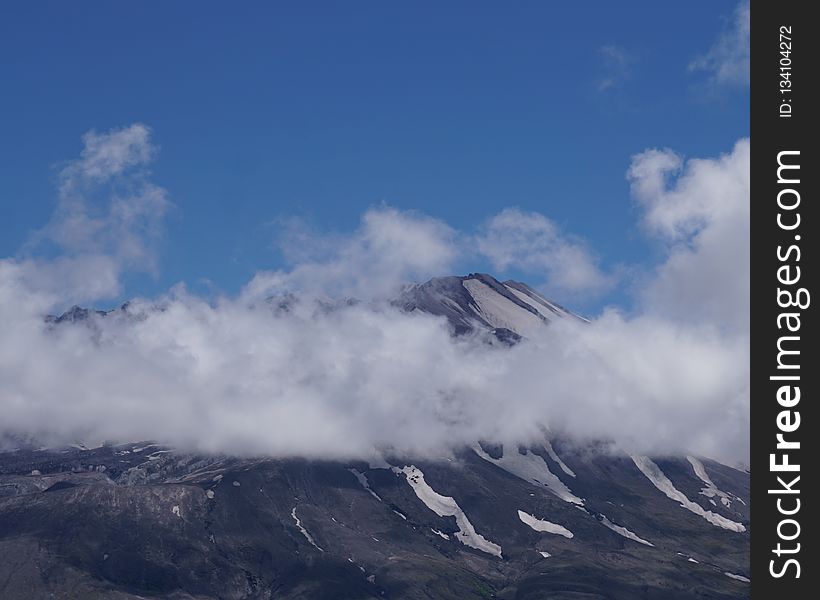 Sky, Cloud, Mountainous Landforms, Mountain Range