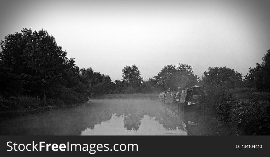 Reflection, Waterway, Nature, Water