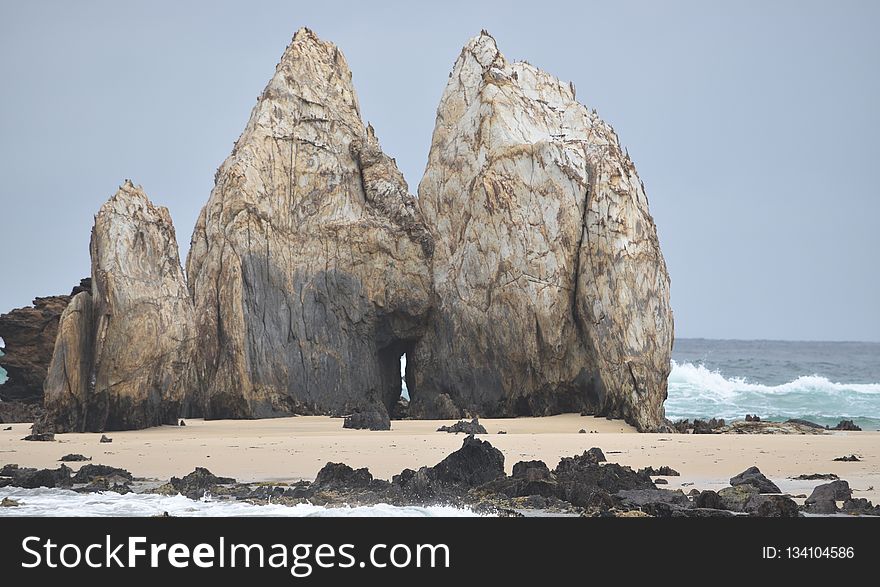 Rock, Coast, Coastal And Oceanic Landforms, Sea