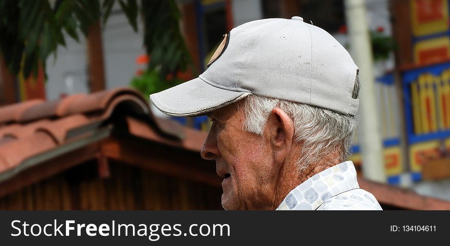 Senior Citizen, Headgear, Hat, Elder