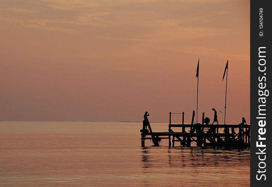 Horizon, Sea, Body Of Water, Calm