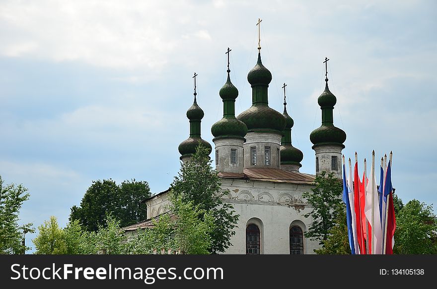 Sky, Place Of Worship, Church, Steeple