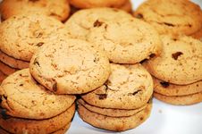 Chocolate Chip Cookies Royalty Free Stock Image Chocolate Chip Cookies Royalty Free Stock Image