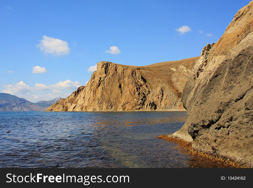 Rocks And Underwater Trail