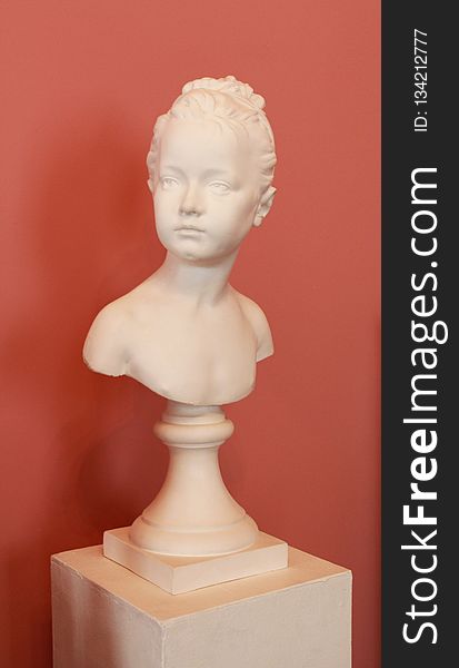 Sculpture, Classical Sculpture, Head, Figurine