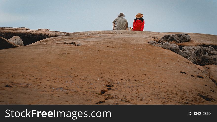 Rock, Badlands, Desert, Wadi