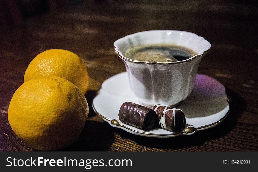 Coffee Cup, Still Life Photography, Lemon, Still Life