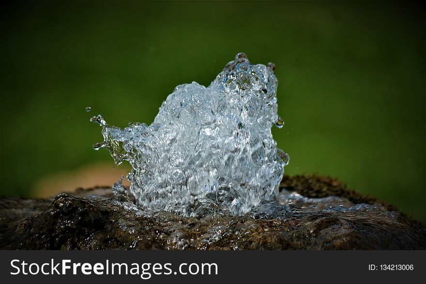 Water, Mineral, Macro Photography, Photography