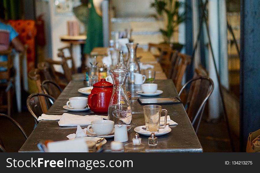 Table, Furniture, Restaurant, Brunch