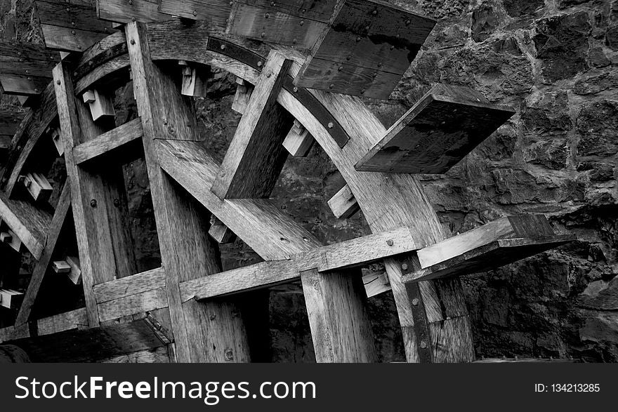 Black And White, Monochrome Photography, Monochrome, Wood