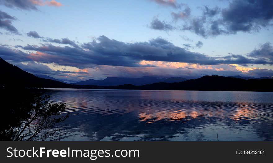 Reflection, Sky, Nature, Lake