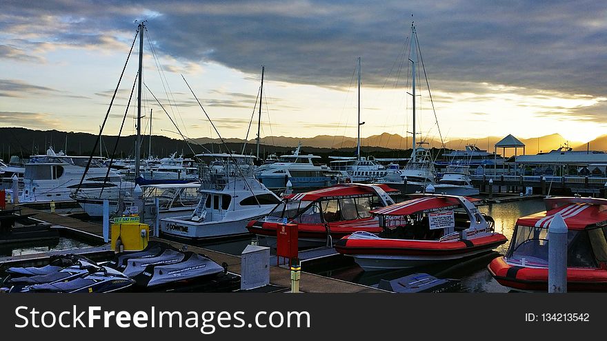 Marina, Dock, Harbor, Boat