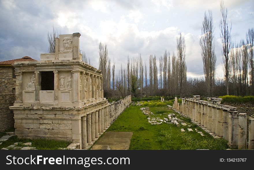 Historic Site, Archaeological Site, Ancient History, Ruins