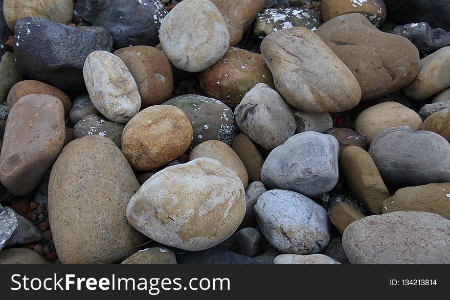 Rock, Pebble, Boulder, Material