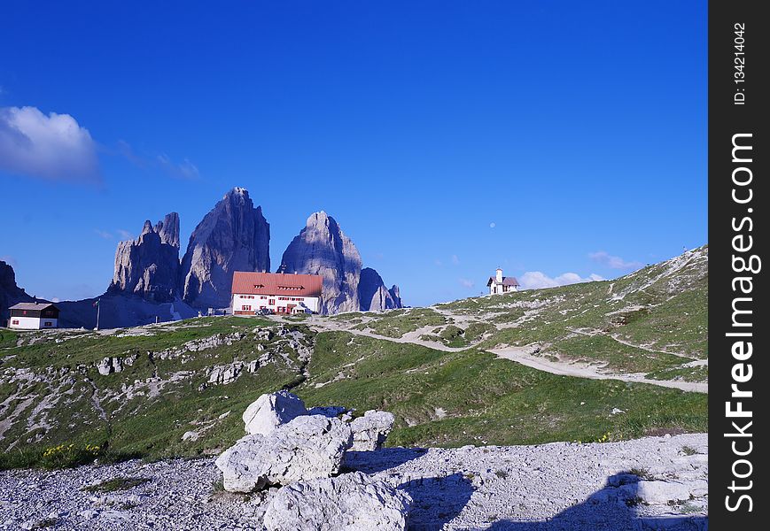 Mountainous Landforms, Mountain Range, Mountain, Sky