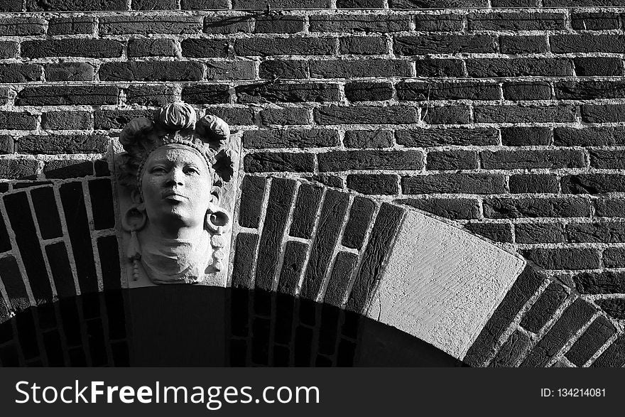 Black, Photograph, Black And White, Wall