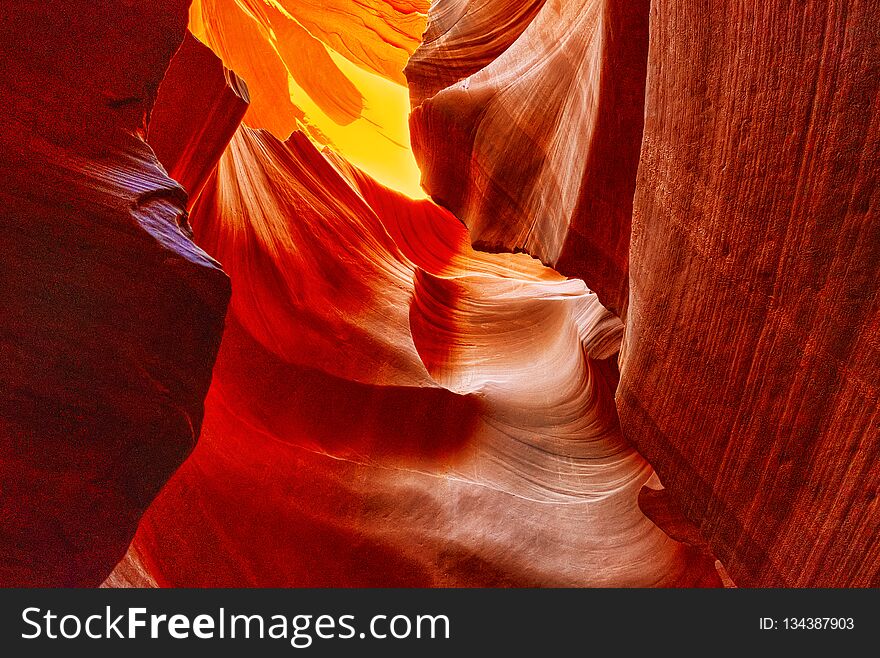 Antelope Canyon Is A Slot Canyon In The American Southwest