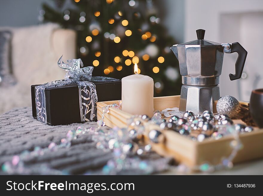 Beautiful Christmas Interior With Decor