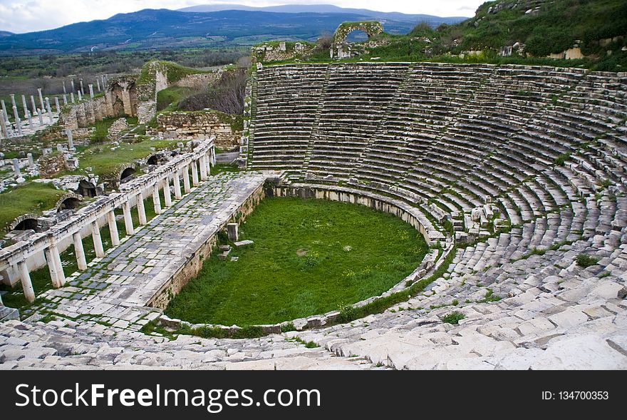 Amphitheatre, Historic Site, Archaeological Site, Ancient History