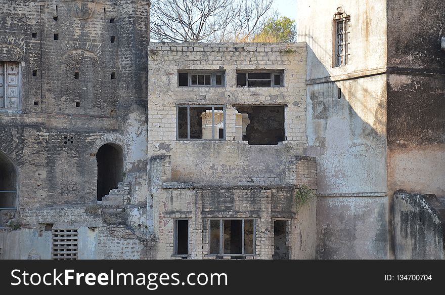 Ruins, Historic Site, Medieval Architecture, Building