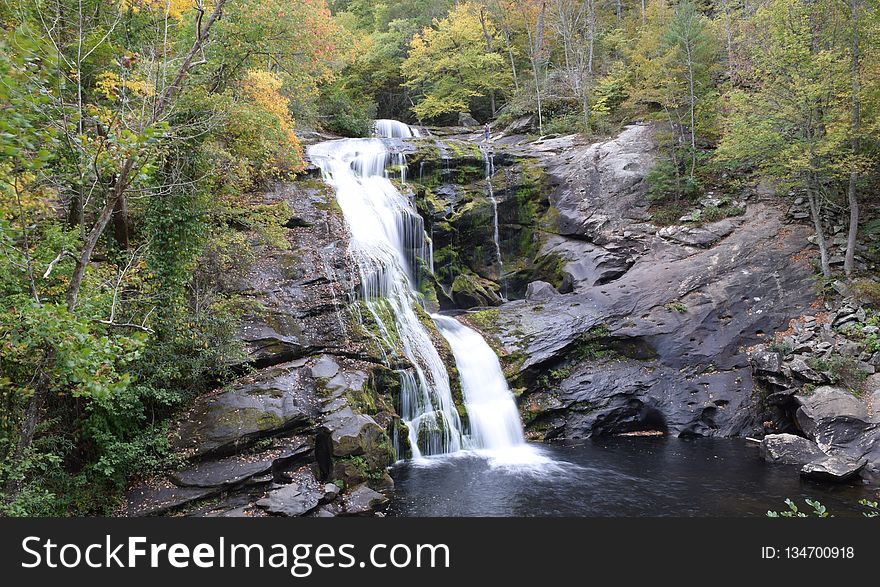 Waterfall, Nature Reserve, Water, Body Of Water