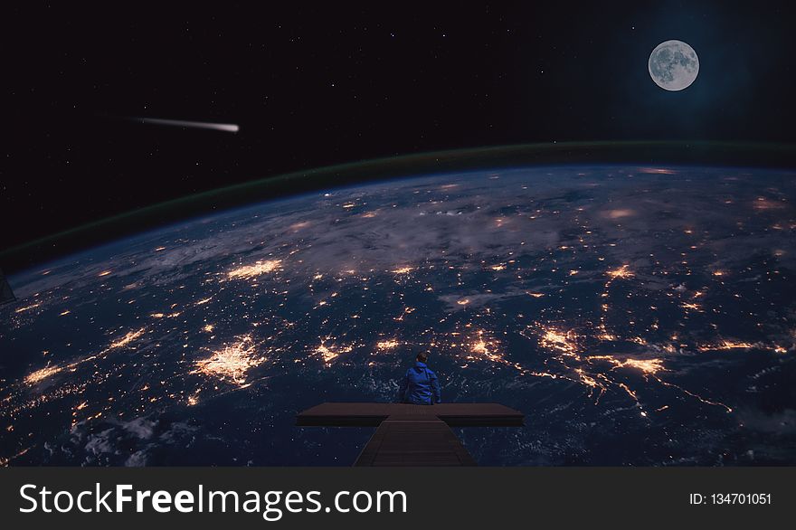 Atmosphere, Outer Space, Earth, Planet